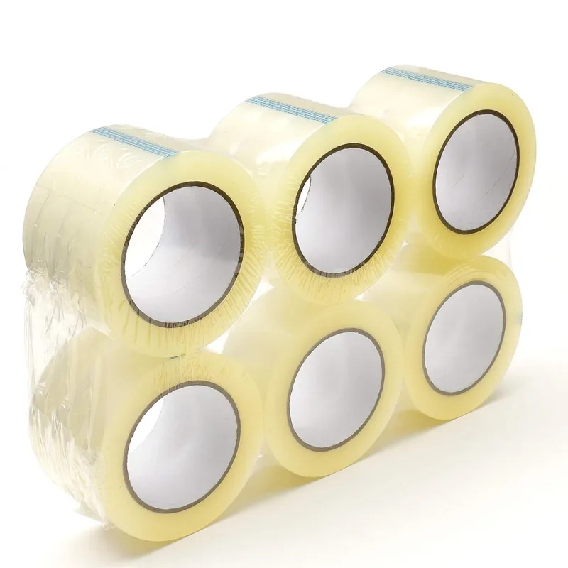 Rollos de cinta de embalaje transparente
